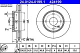 Disc frana ATE 24.0124-0199.1