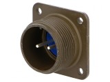 Conector Circular Aluminiu 16S Oliv