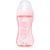Nuvita Cool Bottle 3m+ biberon pentru sugari Light pink 250 ml