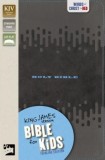 KJV Bible for Kids, Imitation Leather, Charcoal: Thinline Edition
