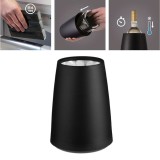 Frapiera din Plastic Negru cu Element de Racire 15x15x20.5cm, Cadouri pentru barbati, Oem