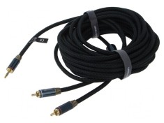 Cablu audio 3,5mm - RCA 10m foto