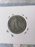 Franta. 1 Franc 1917 Argint. 1