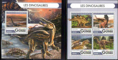 GUINEEA 2016, Fauna, Dinozauri, serie neuzata, MNH foto