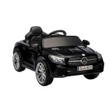 Masinuta Electrica Leziter Mercedes-Benz SL 500 Negru 12V 4.5Ah 2x390W cu Telecomanda 2.4GHz