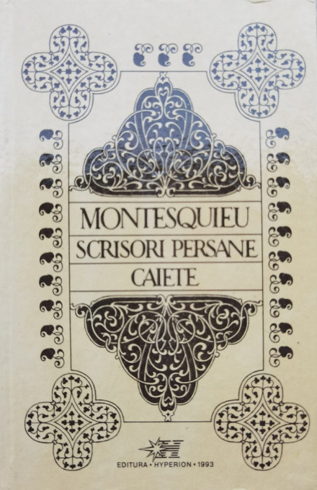 Scrisori Persane Caiete - Montesquieu ,555110