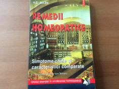 REMEDII HOMEOPATICE SIMPTOME CHEIE SI CARACTERISTICI COMPARATE ALLEN polirom foto