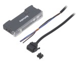 Amplificator fibră optică NPN IP40 cu cablu 2m BF5R-S1-N