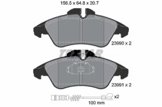 TEXTAR 2399002 Q+ set placute frana,frana disc foto