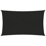 Gossi panza parasolar, negru, 2x5 m, hdpe, 160 g/m2