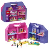 LEGO Friends Valiza-casuta de papusi creativa portabila, 355 piese