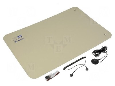 Kit Protecție Antistatică pentru Masă ESD Bej 0,6m x 0,4m foto