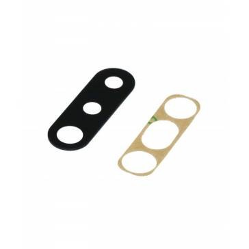 Geam Camera Samsung Galaxy A20s Negru Service Pack foto