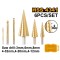 Set burghie conice 6 bucati - Ingco AKSDS2061