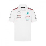 Mercedes AMG Petronas tricou polo Driver White F1 Team 2024 - XXL