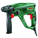 Cumpara ieftin Bormasina Bosch PBH 2100 RE, 550W, SDS-Plus, 1.7J, 5800 bpm, Beton 20mm, Otel 13mm, Lemn 30mm + Maner si Limitator