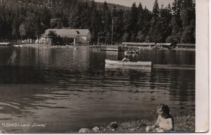 CPI B 11071 CARTE POSTALA - TUSNAD. LACUL CIUCAS, RPR