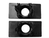 Set 2 buc suport senzor parcare VW GOLF VII (5K), 10.2012-, fata, exterior,