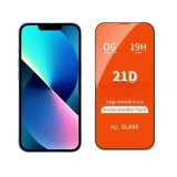 Folie de protectie, flippy, pentru apple iphone 15 pro, tempered glass og, full cover 21d, hd, margini negre, transparent