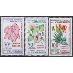 Cameroun 1969 - Flori, serie neuzata