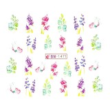 Cumpara ieftin Tatuaj unghii LUXORISE, Nature BN-1471, LUXORISE Nail Art