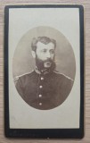 Fotografie cdv - Gheorghe Șonțu / Erou razboiul de independența 1877 / 1878