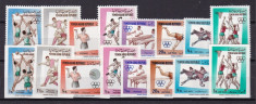 Yemen 1964 sport olimpiada MI 336-343 A+B MNH w59 foto