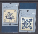 ROMANIA 2010 LP 1869 EMISIUNE COMUNA PORTUGALIA-ROMANIA CERAMICA CAHLE SI AZULEJOS SERIE STARE MNH