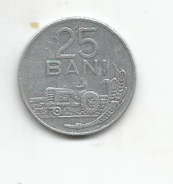 No(4) moneda-ROMANIA- 25 bani 1982 foto