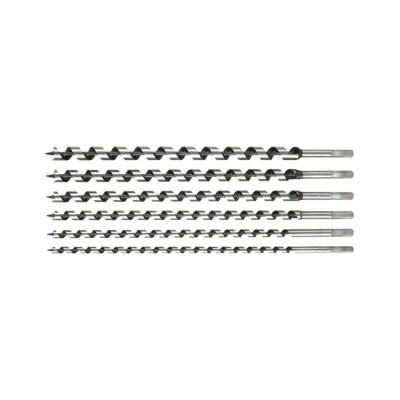 Burghiu lung 300 mm lemn set 6 buc Vorel 22466 foto