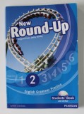 NEW ROUND - UP - ENGLISH GRAMMAR PRACTICE 2 by VIRGINIA EVANS JENNYM , DOOLEY - STUDENT'S BOOK WITH CD-RO 2010 , * PREZINTA INSEMNARI CU CREIONUL