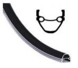 JANTA 20x1.5-1.75 - ALUMINIU DUBLA - (460g) (ML-13) (36H) (14G) PowerTool TopQuality, Blade