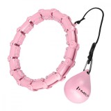 Cerc Hula Hoop cu Greutate HMS HHW02 43 cm, Negru