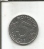 (No4) moneda-ROMANIA-5 LEI 1995, Nichel