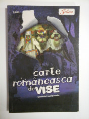 CARTE ROMANEASCA DE VISE foto