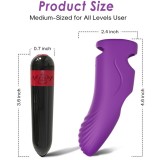 Armony Vibrators-Aurora Vibrator Finger Mov-Silicon, 10 Trepte