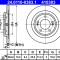 ATE 24.0110-0383.1 Disc frana