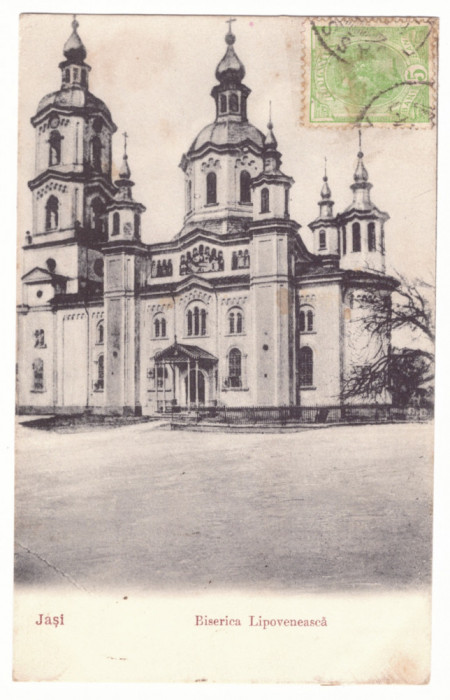 1597 - IASI, Biserica Lipoveneasca, Romania - old postcard - used - 1907