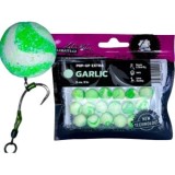 Pop-up LK BAITS Extra Usturoi, Alb-Verde, 14mm, 18buc/pac
