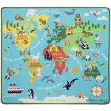 Covor de joaca Harta Lumii - Melissa and Doug, Melissa &amp; Doug