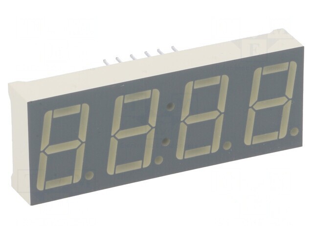 Afișaj LED 7 Segmente 14mm 4 Digits Roșu