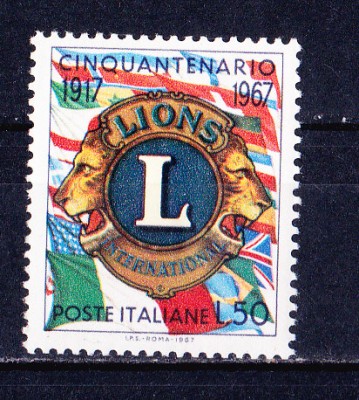 TSV$ - 1967 MICHEL 1245 ITALIA MNH/** LUX foto