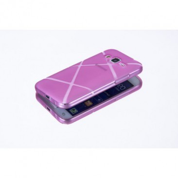 HUSA ULTRA SLIM X-LINE SAMSUNG J500 GALAXY J5 HOT PINK foto