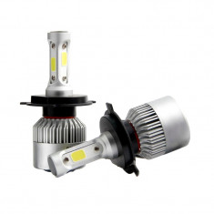 Kit 2 led-uri auto H4, 6500 K, 8000 lm foto