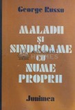 Maladii si sindroame cu nume proprii - George Russu - 1985