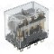 Releu electromagnetic, 110V AC, 10A, 4PDT, serie LY4, OMRON - LY4N 100/110VAC