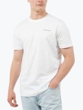Cumpara ieftin Tricou barbati cu imprimeu cu logo pe spate, J30J325679, Regular fit, Alb, XL