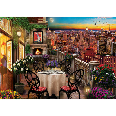 Puzzle 1000 piese - Dinner At New York foto