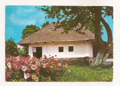 RF38 -Carte Postala- Humulesti, casa memoriala I. Creanga, circulata 1971 foto