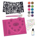 Setul meu de tatuaje cu sclipici - Barbie PlayLearn Toys, LISCIANI